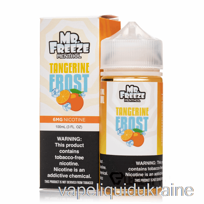 Vape Liquid Ukraine Tangerine Frost - Mr Freeze - 100mL 0mg